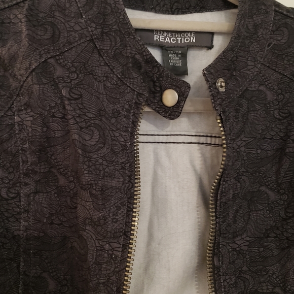 Kenneth Cole Canvas Spring Jacket XS - Picture 2 of 3